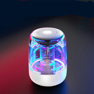 Tragbare Lautsprecher Bluetooth-Säule Kabelloser Bluetooth-Lautsprecher Leistungsstarkes Bassradio mit LED-Licht in variabler Farbe