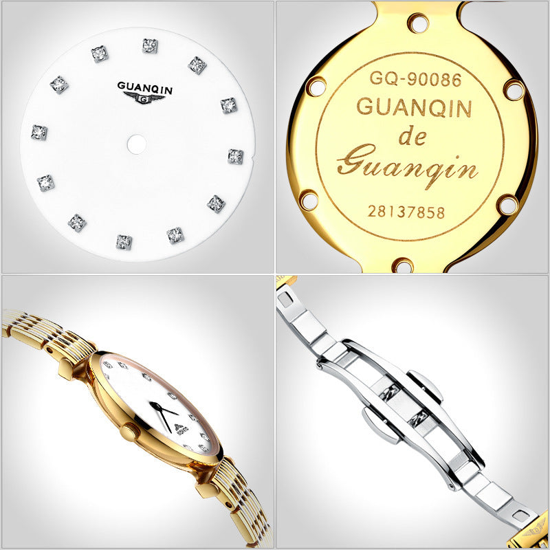 Relojes de mujer de moda, relojes exquisitos a prueba de agua para mujer