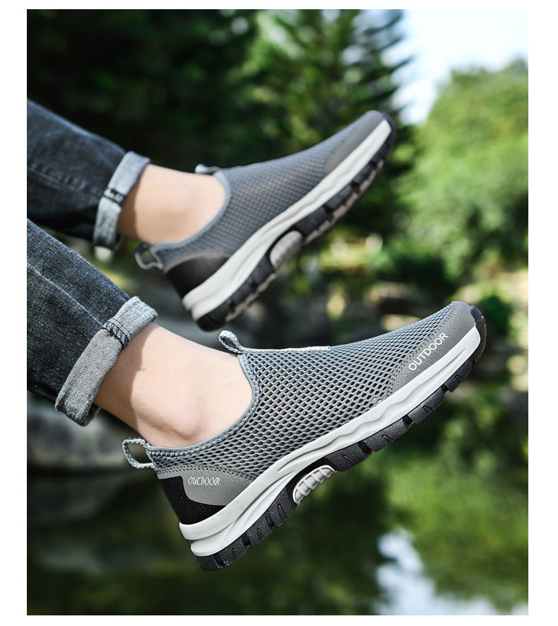 Breathable Hollow Fashion Slip-on Lazy Shoes