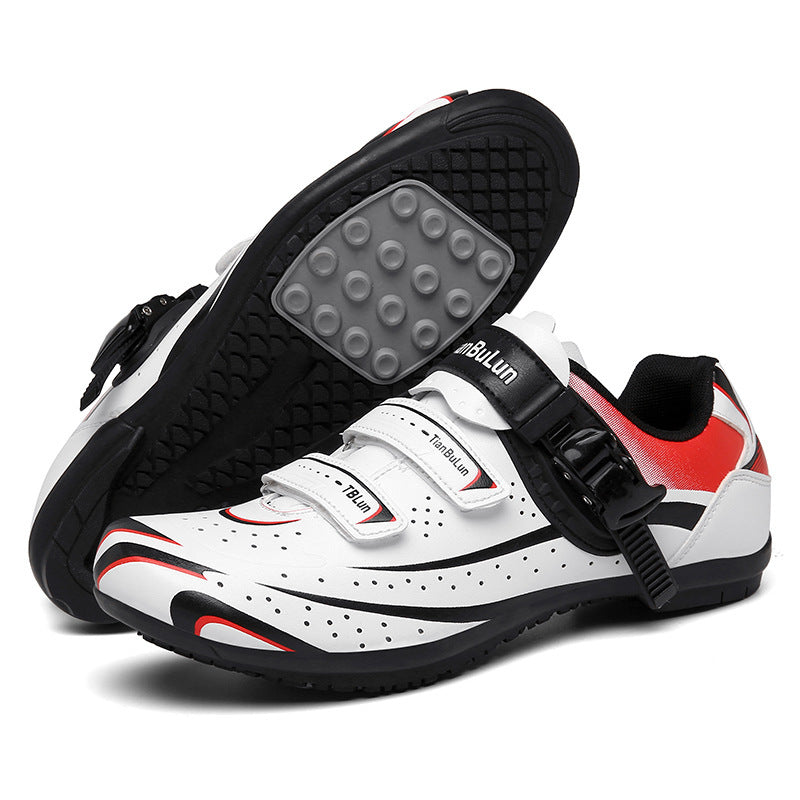 Zapatos de ciclismo para exteriores sin bloqueo, suela de goma para hombres y mujeres, zapatos de ciclismo todoterreno para parejas