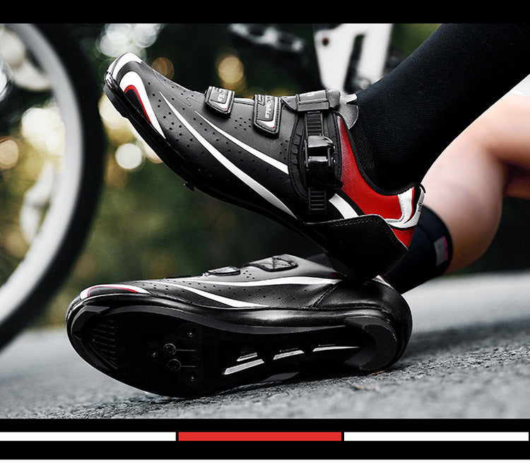 Zapatos de ciclismo para exteriores sin bloqueo, suela de goma para hombres y mujeres, zapatos de ciclismo todoterreno para parejas