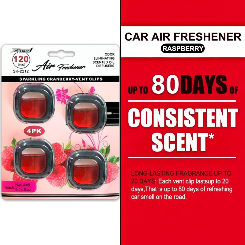 Long-lasting Car Perfume - Freshens The Air, Relieves Driving Fatigue. Miniature Bottles With Multiple Fragrances To Choose From. A Great Companion For Car Interiors