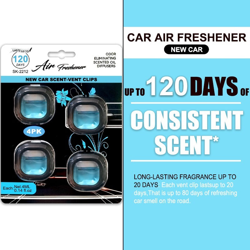 Long-lasting Car Perfume - Freshens The Air, Relieves Driving Fatigue. Miniature Bottles With Multiple Fragrances To Choose From. A Great Companion For Car Interiors