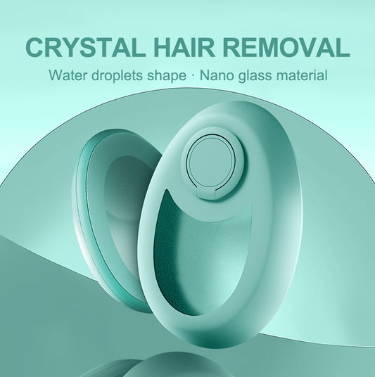 Borrador de pelo de cristal mágico CJEER mejorado para mujeres y hombres, herramienta exfoliante física, herramienta de eliminación de pelo sin dolor para piernas, espalda y brazos