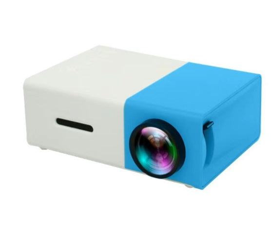 Proyector portátil 3D Hd Led Home Theater Cinema HDMI compatible con USB Proyector de audio Yg300 Mini proyector