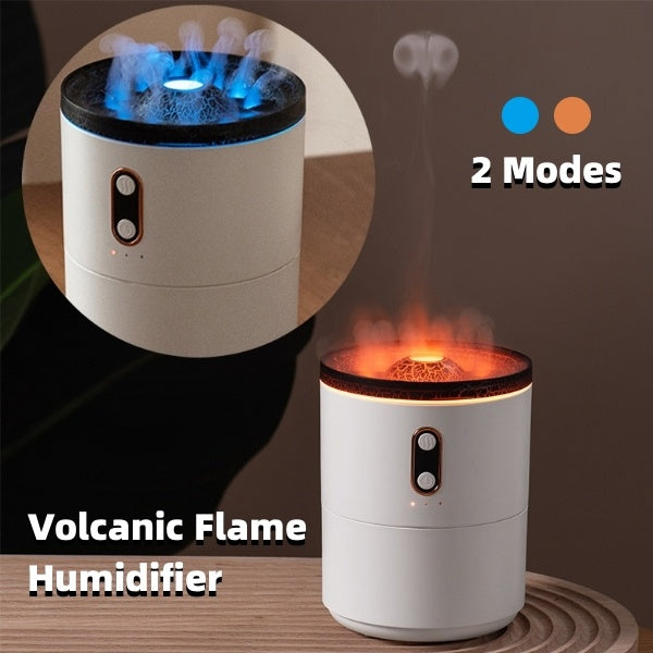 Difusor de aceites esenciales con aroma a llama volcánica, humidificador de aire portátil con forma de medusa y USB, lámpara de luz nocturna, humidificador con fragancia