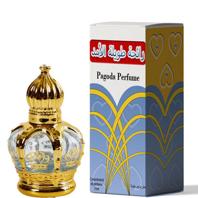 Perfume árabe de Oriente Medio Perfume fragante dorado